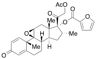 21-Acetyloxy Deschloromometasone Furoate 9,11-Epoxide - image 1