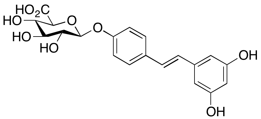 trans-Resveratrol 4’-O-beta-D-Glucuronide - image 1