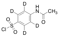 4-Acetamidobenzene-d4-sulfonyl Chloride - image 1