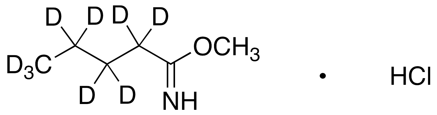 Methyl Valerimidate-d9 Hydrochloride - image 1