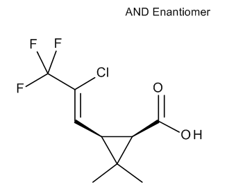 (1R-cis)-Cyhalothric Acid - image 1
