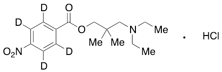 3-(Diethylamino)-2,2-dimethyl-1-propanol 4-Nitrobenzoate-d4 Hydrochloride - image 1