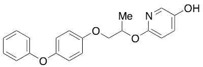 6-[1-Methyl-2-(4-phenoxyphenoxy)ethoxy]-3-pyridinol - image 1