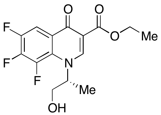 (R)-6,7,8-Trifluoro-1,4-dihydro-1-(2-hydroxy-1-methylethyl)-4-oxo-3-quinolinecarboxylic Acid Ethyl Ester - image 1