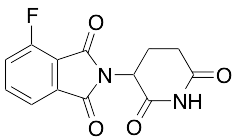 2-(2,6-Dioxo-3-piperidinyl)-4-fluoro-1H-isoindole-1,3(2H)-dione - image 1