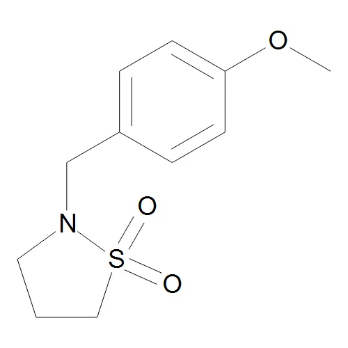 2-(4-Methoxybenzyl)isothiazolidine 1,1-Dioxide - image 1