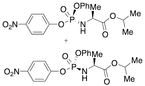 N-[(4-Nitrophenoxy)phenoxyphosphinyl]-L-alanine 1-Methylethyl Ester (Mixture) - image 1