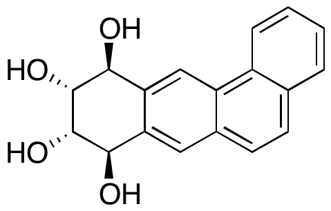 (8R,9S,10R,11S)-rel-8,9,10,11-Tetrahydrobenz[a]anthracene-8,9,10,11-tetrol - image 1