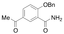 5-Acetyl-2-(phenylmethoxy)benzamide - image 1