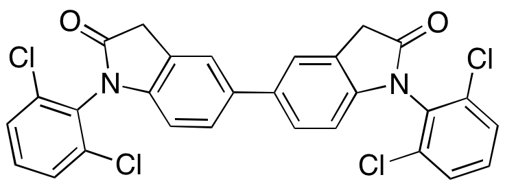 1,1'-Bis(2,6-dichlorophenyl)-[5,5'-biindoline]-2,2'-dione - image 1
