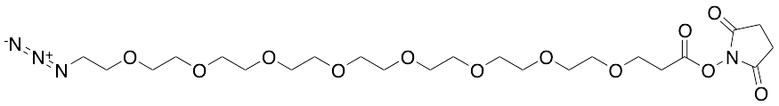 Azido-peg8-nhs Ester (~90%) - image 1