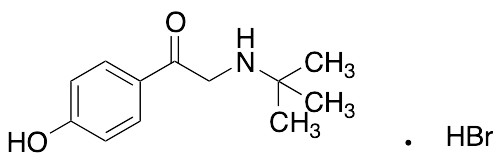 2-[(1,1-Dimethylethyl)amino]-1-(4-hydroxyphenyl)-ethanone Hydrobromide - image 1