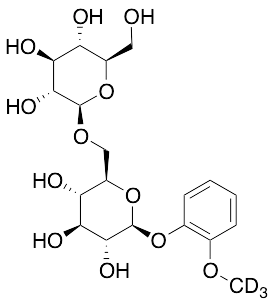Guaiacol-Beta-D-gentiobioside-d3 - image 1