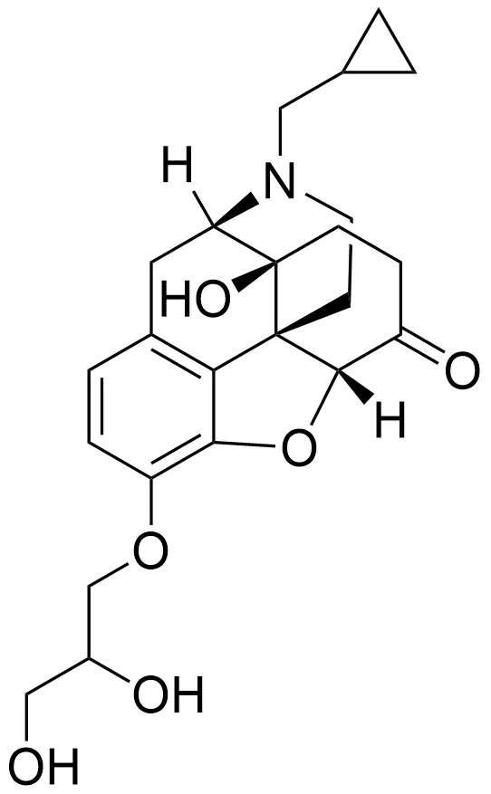 9-(2,3-dihydroxypropoxy) Naltrexone - image 1