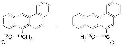 Benz[j]aceanthrylen-2(1H)-one13C2 and Benz[e]aceanthrylen-6(5H)-one13C2 - image 1