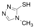 3-Mercapto-4-methyl-4H-1,2,4-triazole - image 1
