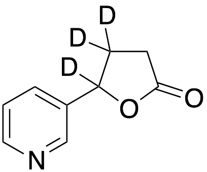 rac 5-(3-Pyridyl)tetrahydro-2-furanone-d3 - image 1
