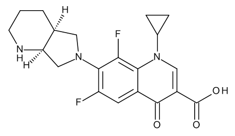 8-Desmethoxy-8-fluoro Moxifloxacin - image 1