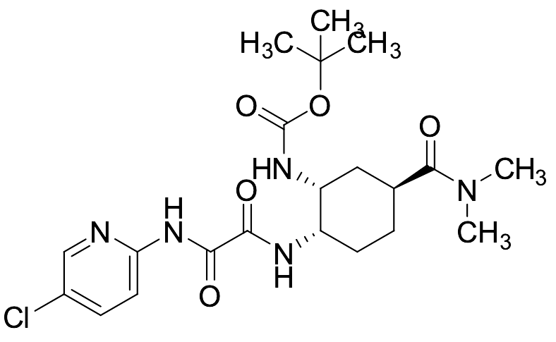 (1R, 2S, 5S)-tert-Butyl Edoxaban - image 1