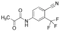 N-[4-Cyano-3-(trifluoromethyl)phenyl]-2-oxopropanamide - image 1