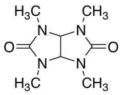 Tetrahydro-1,3,4,6-tetramethylimidazo(4,5-d)imidazole-2,5(1H,3H)-dione - image 1