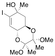 (2S,3S,4aR,6S,8aR)-2,3,4a,5,6,8a-Hexahydro-7-iodo-2,3-dimethoxy-2,3,6-trimethyl-1,4-benzodioxin-6-ol - image 1