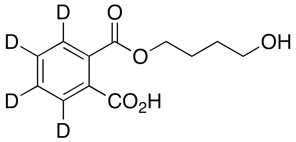 1,2-Benzenedicarboxylic Acid-d4 1-(4-Hydroxybutyl) Ester - image 1