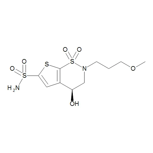 (S)-4-Hydroxy-2-(3-methoxypropyl)-3,4-dihydro-2H-thieno[3,2-e][1,2]thiazine-6-sulfonamide 1,1-Dioxide - image 1