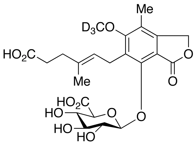 Mycophenolic Acid-d3 beta-D-Glucuronide - image 1