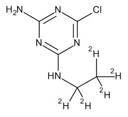 Desisopropyl Atrazine-d5 - image 1