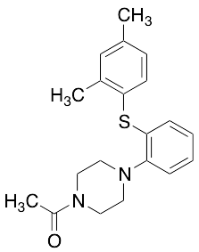 1-[4-[2-[(2,4-Dimethylphenyl)thio]phenyl]-1-piperazinyl]ethanone - image 1