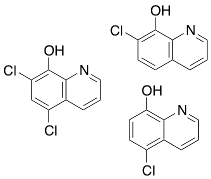 Halquinol, mixture of 5,7-Dichloro-8-quinolinol, 5-Chloro-8-quinolinol, 7-Chloro-8-quinolinol and 8-Hydroxyquinoline - image 1