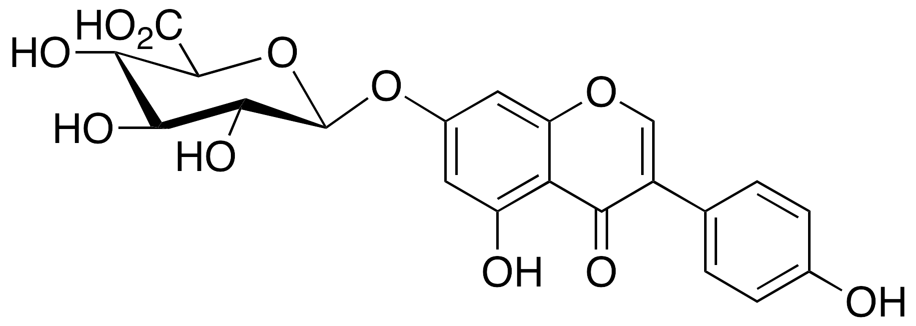 Genistein 7-beta-D-Glucuronide - image 1