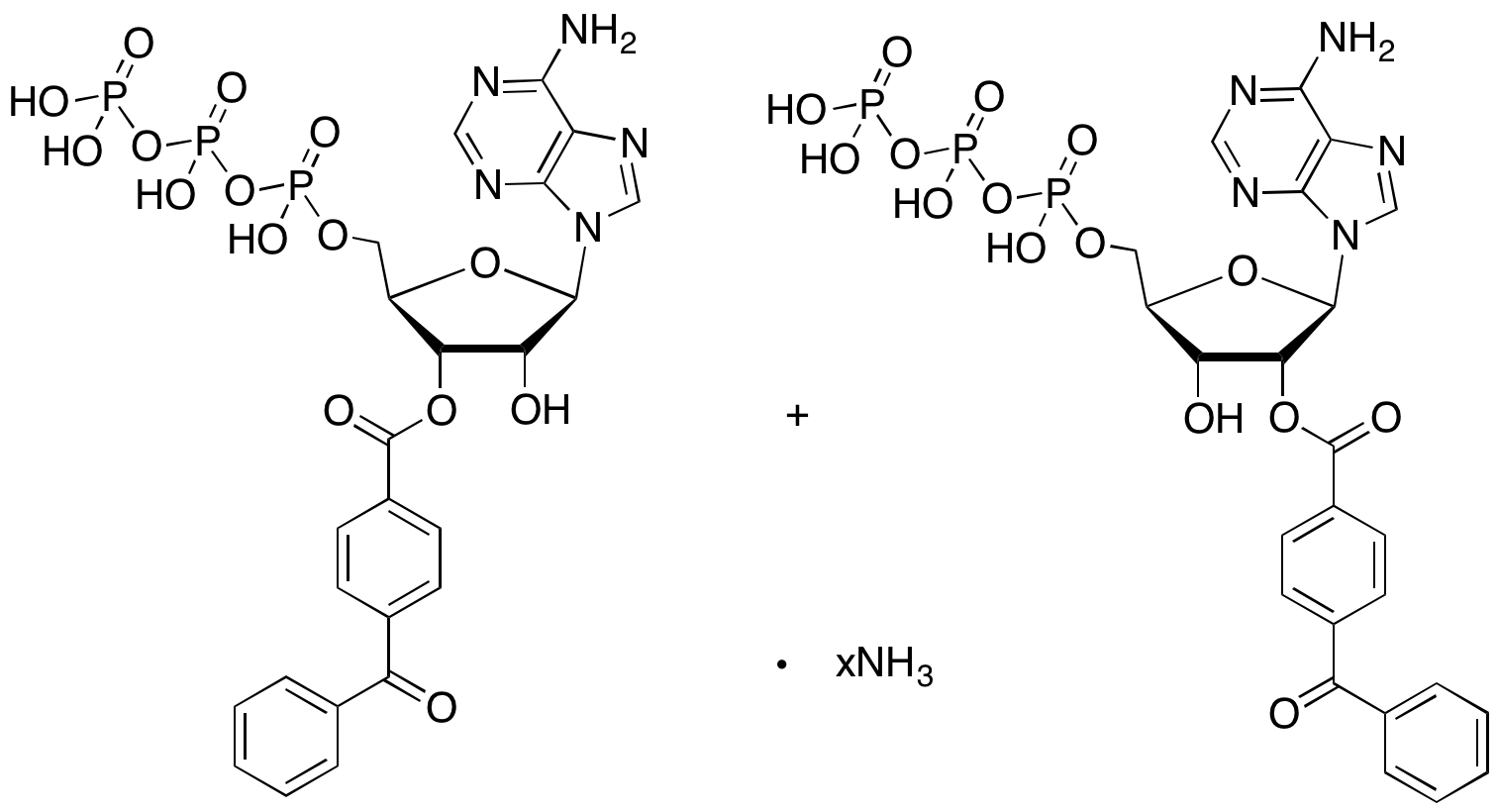 BzATP Ammonium Salt (Mixture of 2'-3' isomers) - image 1