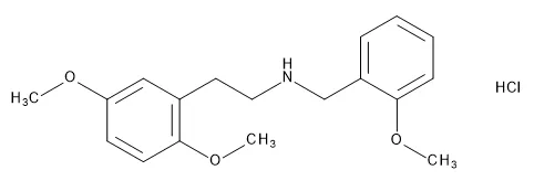 2-(2,5-Dimethoxyphenyl)-N-(2-methoxybenzyl)ethanamine Hydrochloride - image 1