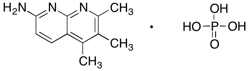 5,6,7-Trimethyl-1,8-naphthyridin-2-amine Phosphate - image 1