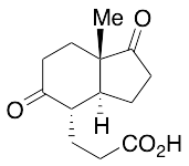 1,5-Dioxo-7aBeta-methyl-3aAlpha-hexahydroindane-4Alpha-propionic Acid - image 1