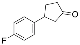 3-(4-Fluorophenyl)cyclopentanone - image 1