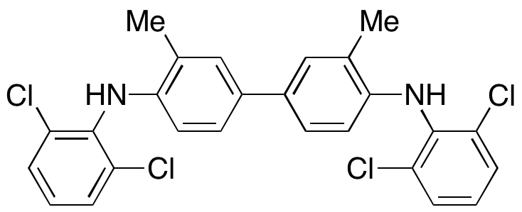 N4,N4'-Bis(2,6-dichlorophenyl)-3,3'-dimethyl-[1,1'-biphenyl]-4,4'-diamine - image 1