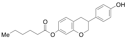 3-(4-Hydroxyphenyl)chroman-7-yl Hexanoate - image 1