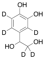 rac 3,4-Dihydroxyphenylethylene Glycol-d5 - image 1