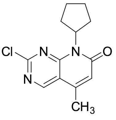 2-Chloro-8-cyclopentyl-5-methyl-8H-pyrido[2,3-d]pyrimidin-7-one - image 1