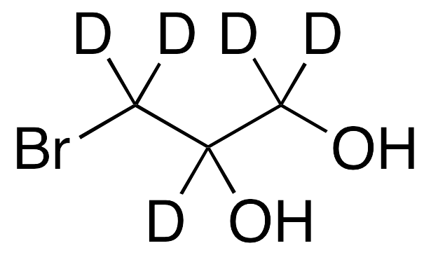 3-Bromo-1,2-propanediol-d5 - image 1