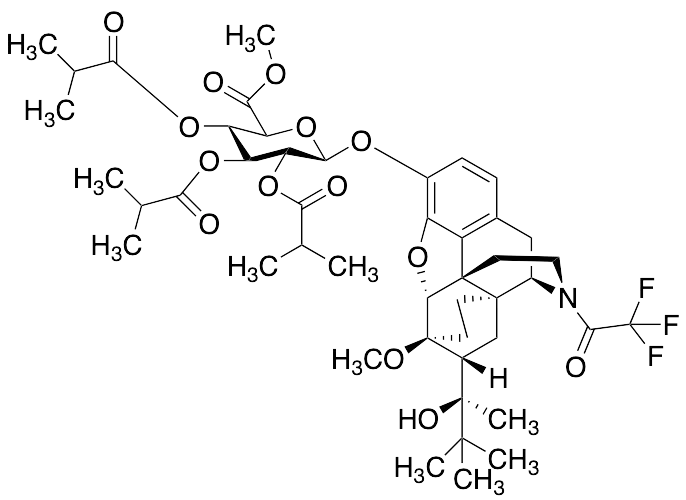 Norbuprenorphine 3-Beta-D-Glucuronide O-Methyl Triisobutyraldehyde N-2,2,2-Trifluoroacetaldehyde - image 1