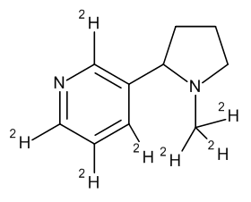 (±)-Nicotine-d7 (N-methyl-d3; pyridine-d4) - image 1