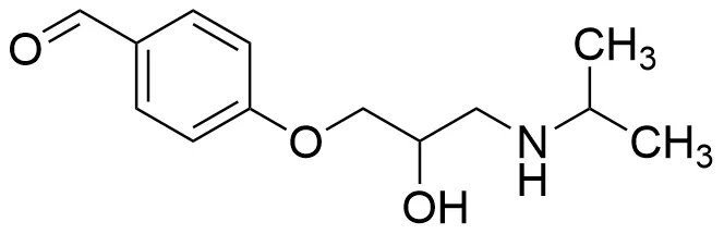 4-[2-Hydroxy-3-[(1-methylethyl)amino]propoxy]benzaldehyde Hemifumarate - image 1