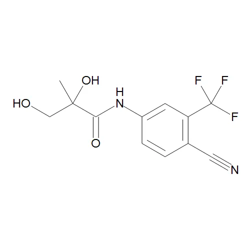 N-[4-Cyano-3-(trifluoromethyl)phenyl]-2,3-dihydroxy-2-methylpropanamide - image 1