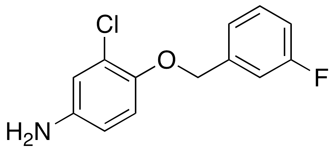 3-Chloro-4-(3-fluorobenzyloxy)aniline - image 1
