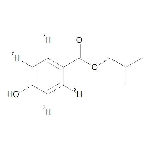iso-Butyl 4-Hydroxybenzoate-2,3,5,6-d4 - image 1
