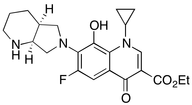 8-Desmethoxy-8-hydroxy Moxifloxacin N-Allyloxycarbonate - image 1